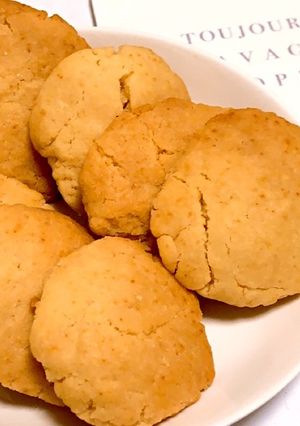 アーモンドプードルと米粉のクッキー-レシピのメイン写真