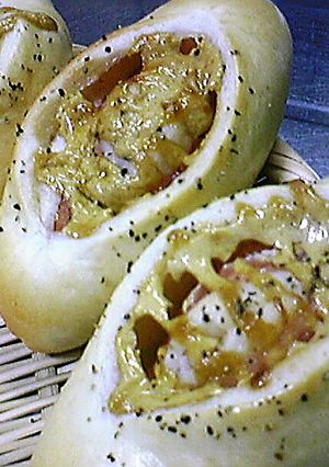 すごうま♪パン屋さんみたいなべーコンパン-レシピのメイン写真