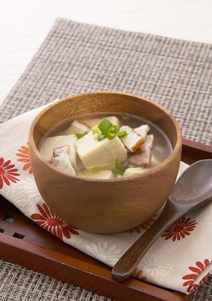 高野豆腐とベーコンのスープ-レシピのメイン写真