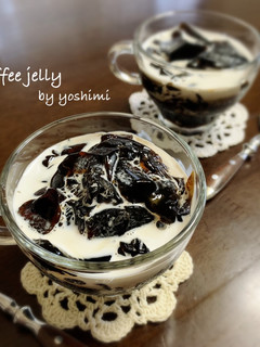 超簡単!ボトルコーヒーでコーヒーゼリー♪-レシピのメイン写真