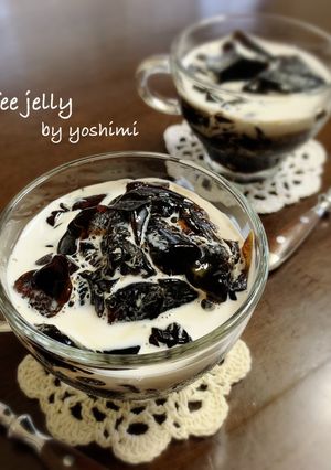 超簡単！ボトルコーヒーでコーヒーゼリー♪-レシピのメイン写真
