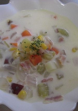 おいものクリームスープ-レシピのメイン写真