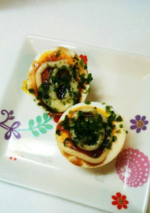 お好み焼き味のゆで卵-レシピのメイン写真