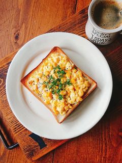 喫茶店風❤️コーンマヨ玉トースト-レシピのメイン写真