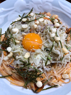 野菜たっぷり…ピリ辛ごまダレ冷麺-レシピのメイン写真