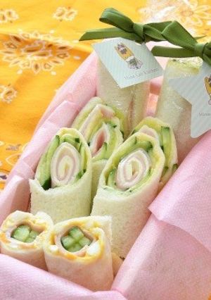 くるっとキュウリのおでかけサンド-レシピのメイン写真