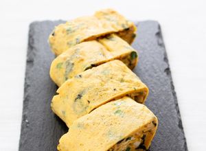 ひきわり納豆で【納豆の卵焼き】玉子焼き-レシピのメイン写真