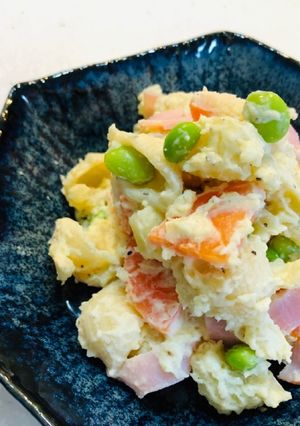 枝豆で彩りを★ポテトサラダ-レシピのメイン写真