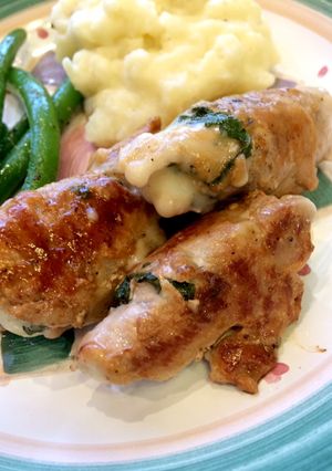 豚もも薄切り肉で大葉チーズ巻き焼き♪-レシピのメイン写真