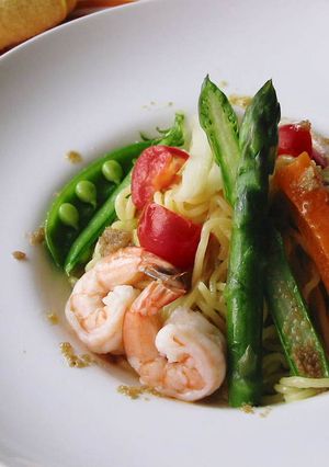 バーニャカウダ風味の冷やし麺-レシピのメイン写真