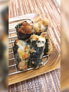 納豆海苔巻き天ぷら-レシピのメイン写真