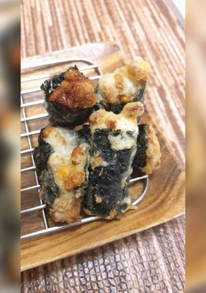 納豆海苔巻き天ぷら-レシピのメイン写真