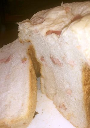 ベーコンと酒かすの食パン-レシピのメイン写真