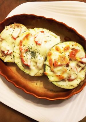 白ナスチーズ焼き♪ૢ-レシピのメイン写真