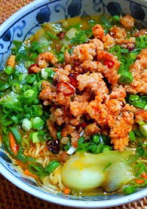 旨辛ひき肉辛ラーメン-レシピのメイン写真