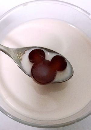 粉から作るレンジで簡単カワイイ、タピオカ-レシピのメイン写真