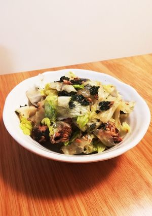 レタスとサンマ缶の混ぜ混ぜサラダ-レシピのメイン写真