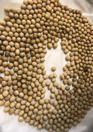 我が家の煎り大豆　簡単　大豆+レンジ-レシピのメイン写真