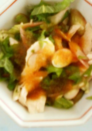 サラダチキンの和風小鉢-レシピのメイン写真