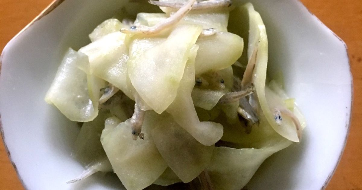 基本からアレンジまで!思わずつくりたくなる「白瓜の酢の物」のレシピ集 | クックパッド