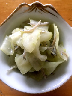 白瓜のてっぱい(白味噌の酢の物)-レシピのメイン写真