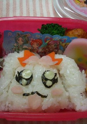 キャラ弁・プリキュアミルク弁当　パート２-レシピのメイン写真