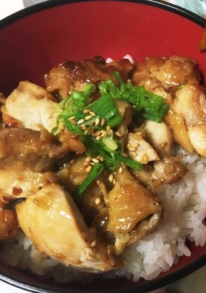 甘煮とり丼-レシピのメイン写真