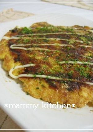 ｼﾝﾌﾟﾙ＆簡単♪豆腐お好み焼き-レシピのメイン写真