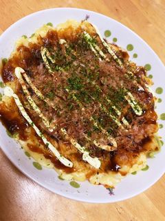 フワフワお豆腐入りヘルシーお好み焼き!-レシピのメイン写真