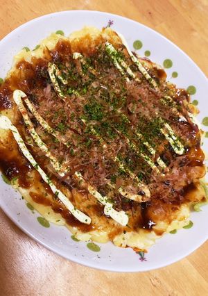 フワフワお豆腐入りヘルシーお好み焼き！-レシピのメイン写真