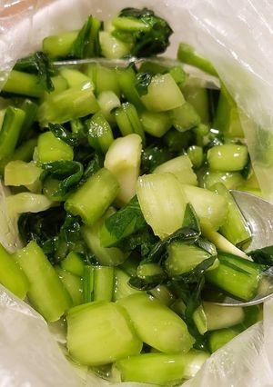シンプル！野沢菜のお漬物-レシピのメイン写真
