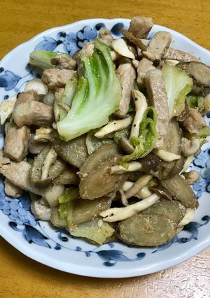 〜食物繊維たっぷり〜豚肉の野菜炒め-レシピのメイン写真