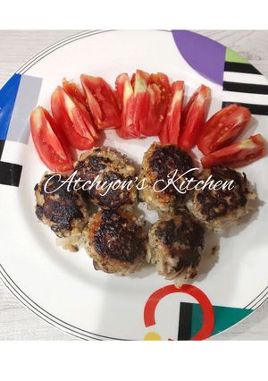 簡単ヘルシー青じそたっぷりバーグ-レシピのメイン写真