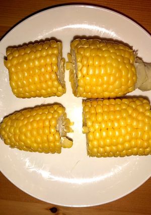 【レンジで簡単】蒸しとうもろこし☆-レシピのメイン写真