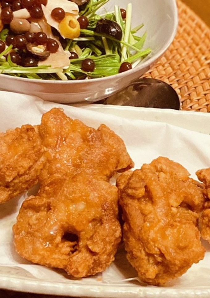絶品 にんにく香る、中華料理屋風 唐揚げ-レシピのメイン写真