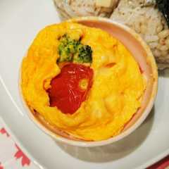 รูปของ レンジで☆カップオムレツ