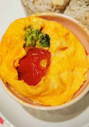 レンジで☆カップオムレツ-レシピのメイン写真