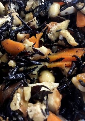 二歳児も好きなヒジキの五目炒め煮-レシピのメイン写真