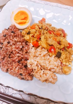 ♡ヘルシ♡お野菜ときのこのドライカレー♡-レシピのメイン写真