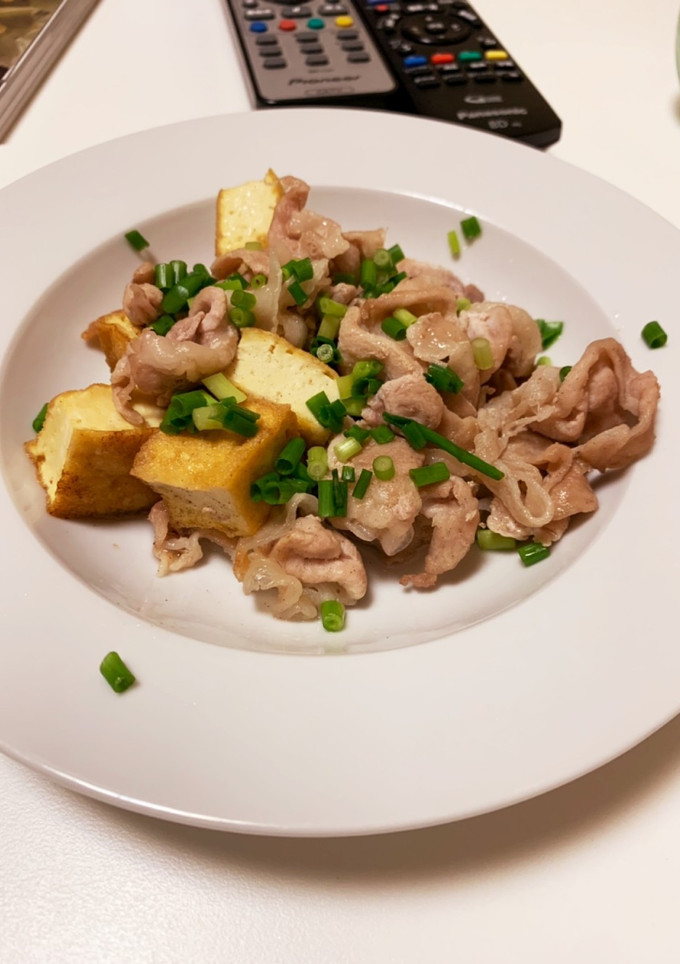 豚肉と厚揚げ炒め-レシピのメイン写真