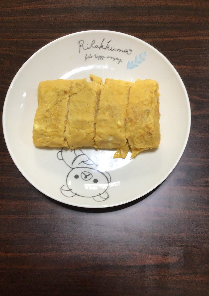 簡単、厚焼き玉子-レシピのメイン写真
