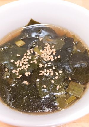 わかめとネギの中華スープ-レシピのメイン写真
