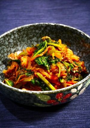 簡単！牛バラキムチほうれん草-レシピのメイン写真