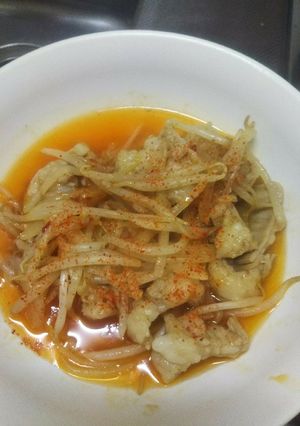 簡単ホルモンと炒め。～の〆のチャーハン-レシピのメイン写真