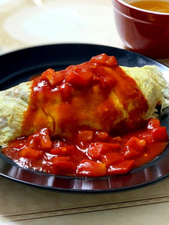 野菜たっぷり!簡単オムレツ-レシピのメイン写真