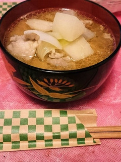 豚肉と大根の味噌汁-レシピのメイン写真