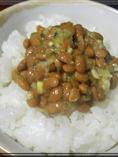♡♡[定番]納豆とご飯-レシピのメイン写真