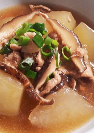 冬瓜と薄切り豚肉のあんかけ煮-レシピのメイン写真