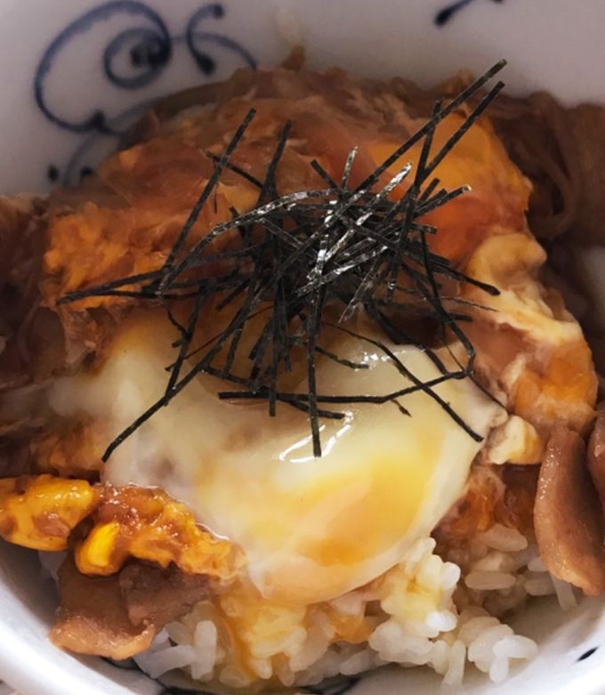 卵とじの豚丼-レシピのメイン写真