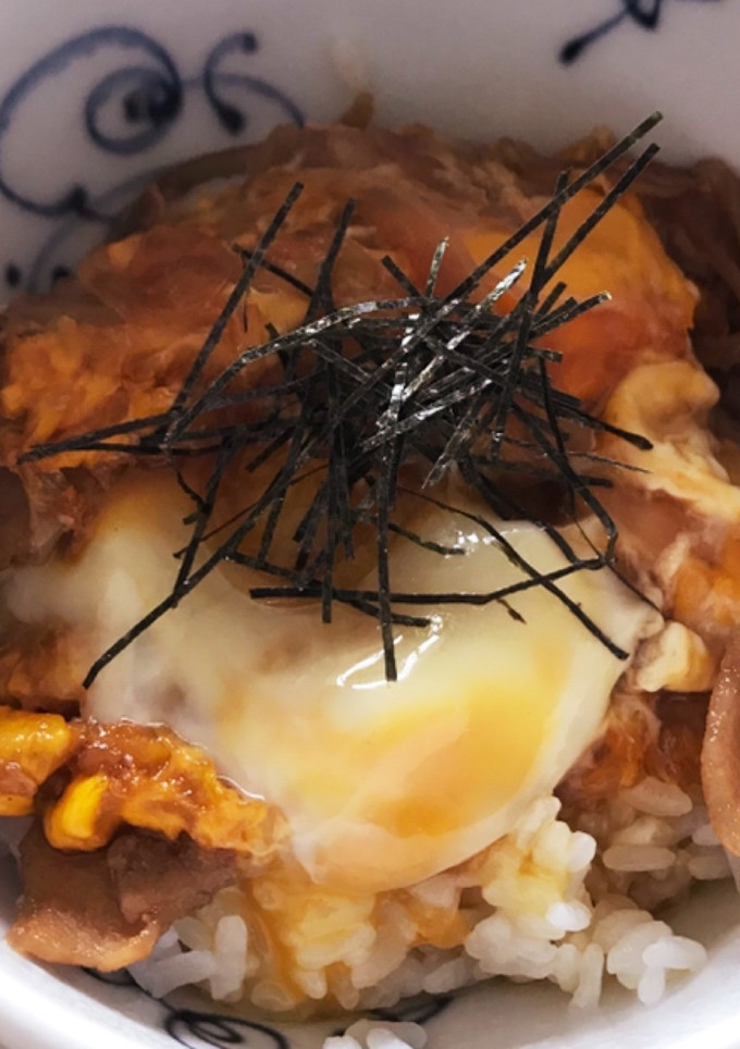 卵とじの豚丼-レシピのメイン写真